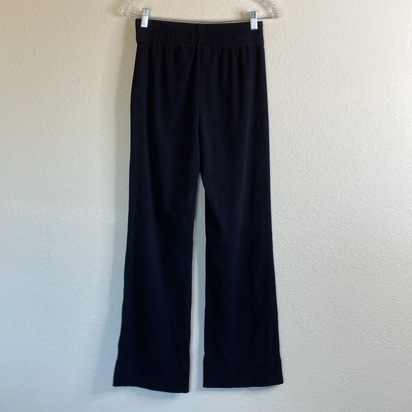 Everlane black ribbed flare pant Sz small EUC - Picture 7 of 7